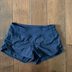 Ivivva navy blue running shorts